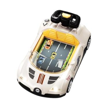 Imagem de KiBcsLic Volante Musical de Corrida de Carrinhos - Brinquedo Educativo Interativo de Simulação de Direção para Meninos e Meninas a partir de 3 Anos