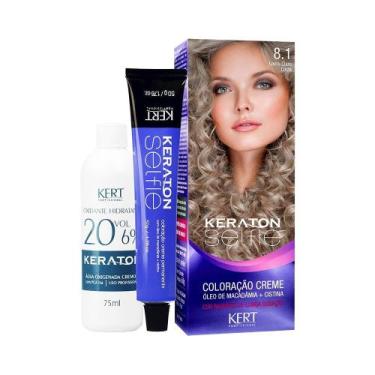 Imagem de Coloração Keraton Selfie 8.1 Louro Claro Cinza