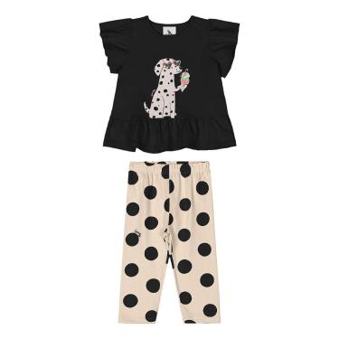 Imagem de Conjunto Blusa e Legging Bebê Menina Quimby-Feminino