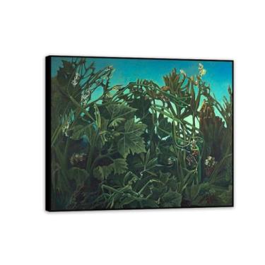 Imagem de Max Ernst Poster La joie de vive A alegria da vida reproduções de pinturas famosas surrealismo arte de parede tela Max Ernst decoração de parede para presentes de sala de estar 65 x 50 cm (66.0x48.3