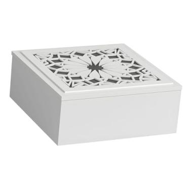 Imagem de IEUDNS Organizador de Saquinhos de Chá de Madeira, Recipiente Profissional para Armário de Cozinha Ou Escritório.