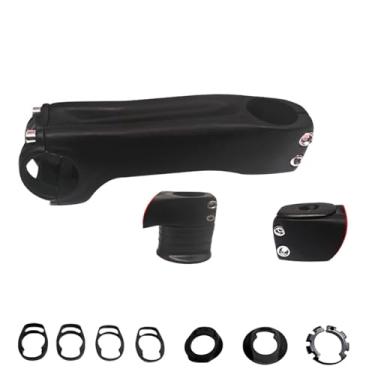 Imagem de Mesa de carbono para bicicleta -17°-10° Ângulo Mountain Bike Road Table Full Carbon 60MM-120MM Garfo 28.6mm Guidão 31.8mm(120mm matte 10 angle)