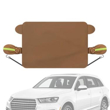 Imagem de Capa Para Para-Para E Neve,Acessórios Automotivos em Couro PU à Prova de e Água,Cobertura para e Neve no Para-s - Para Sedans e Proteção contra Inverno