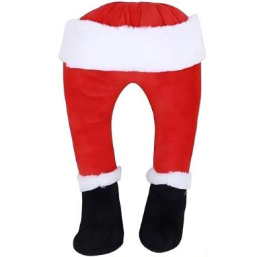 Imagem de Enfeite Pernas do Papai Noel – Decoração Natalina Criativa e Divertida