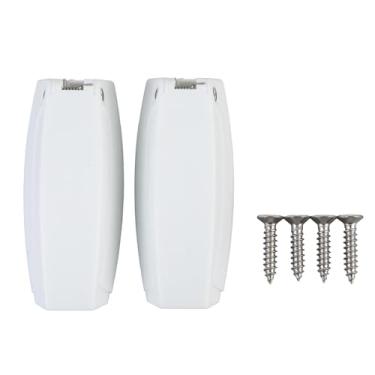 Imagem de Keenso Trava de Porta para Rv, 2 Peças, Porta de Bagagem Rv, Design de Dobradiça de Mola, Nylon Resistente para Trailer, Motorhome, Barco, Acampamento, Carro, Iate