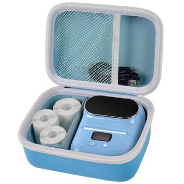 Imagem de Estojo Boobowl para etiquetadora Phomemo M110, EVA, azul