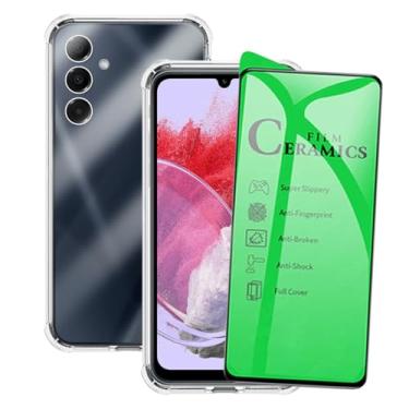 Imagem de Kit Capa Anti Impacto e Película Protetora 9D Ceramica para Galaxy M34