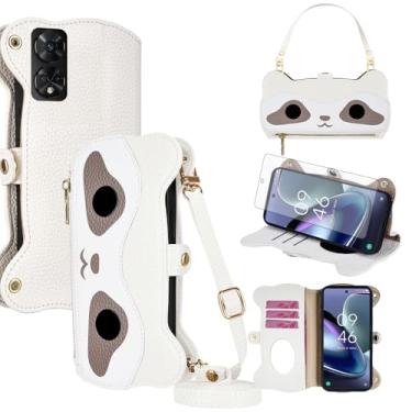 Imagem de Asuwish Capa de telefone para TCL 50 5G/50 XE XHX EUA branca