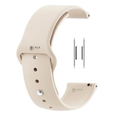 Imagem de Pulseira de Silicone 20mm Compatível com Amazft GTS 4 / GTS 2 Mini/GTR Mini – Pino de Encaixe Perfeito, Ajustável e Confortável