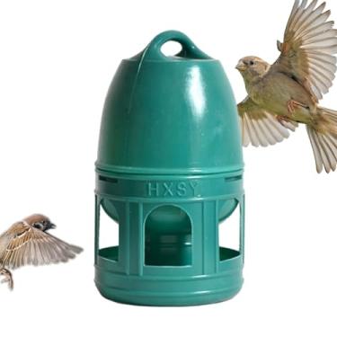 Imagem de de água para pombos, bebedouro para pássaros,Dispensador de alimentador de pássaros com recipiente de água para pombos | Suprimentos para animais de estimação de abertura ampla com alça para codorna f
