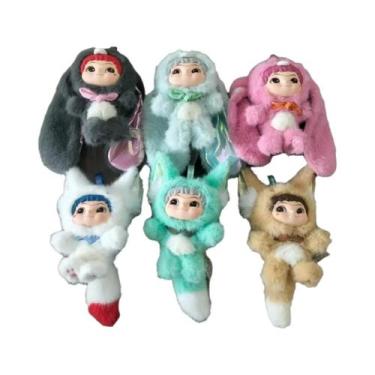 Imagem de Fox Bunny Trickor Treat Blind Box Wakuku Linda Action Character Anime 