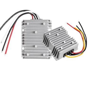 Imagem de LEWMRSKXK 24V a 48V 3A 5A 10A 15A 24 Volt a 48 Volt Booster DC Power Converter Step-up Voltagem Regulador Módulo Transformador para Carros (24V a 48V 10A)