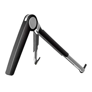 Imagem de Suporte dobrável para laptop PC com pernas esticadas e ângulos de ajuste para notebook portátil de 11 ~ 16 polegadas (Cor: Preto)