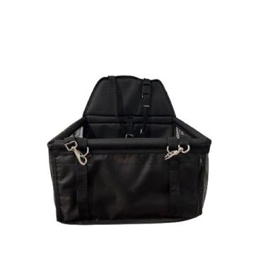 Imagem de Cadeirinha Cadeira Assento Pet de Carro para Cães Cachorro, gatos- Transporte - 42 * 37 * 23cm, Easy to Clean & Reusable for Daily Pet Transport(PRETO)