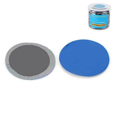 Imagem de KIMISS Kit Universal de Reparo de Borracha para Pneu, 80 Peças para Motocicleta Automotiva, 58mm de Diâmetro, Ferramenta de Reparo Rápido de Punção de Pneu