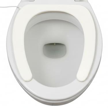 Imagem de PortaBidets Aquecedor de assento sanitário USB de vinil, adesivo de gel reutilizável