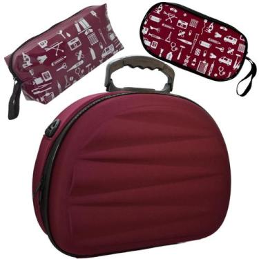 Imagem de Kit Maleta Médica Bolsinha Case Capinha Aparelho Pressão Estetoscópio 