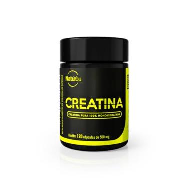 Imagem de Creatina 100% Pura Monohidratada 120 Cápsulas - Natuyou