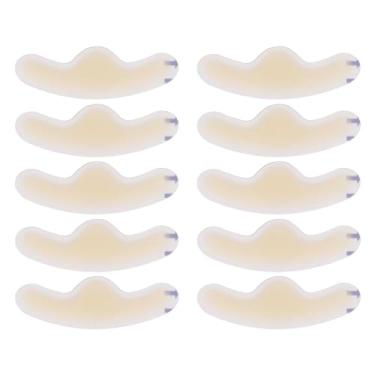 Imagem de SIWOTED 10 PCS Gel Blister Pad Previne o desgaste dos pés Remendos de bolhas Protetores de calcanhar para pés e calcanhares