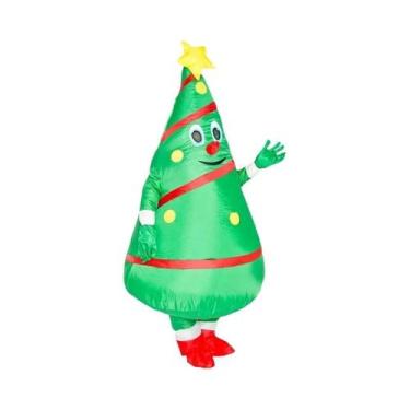 Imagem de Fantasia Inflável De Natal Para Adultos: Papai Noel, Boneco De Neve, H
