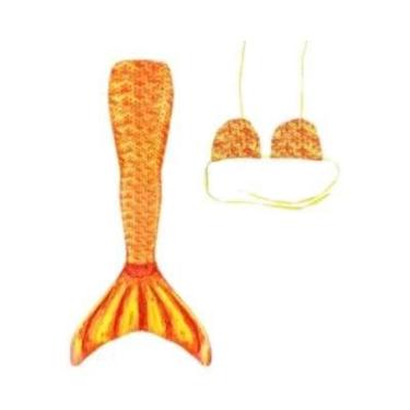 Imagem de Fantasia De Cauda De Sereia Para Crianças E Adultos, Presente De Festa