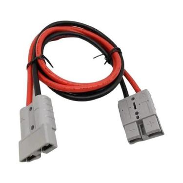 Imagem de Conector Rápido De Bateria 600V SB50A Plug Anderson Cabo De Extensão -