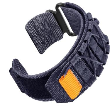 Imagem de hengkang Pulseiras de relógio adequadas para Amazfit T-Rex 3 Pro 48 mm nylon tecido de liberação rápida pulseiras de relógio de substituição para Amazfit T-Rex 3 Pro Outdoor Smart Watch Display de 48