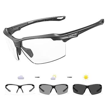 Imagem de KAPVOE Óculos De Sol Fotocrômicos Para Homens E Mulheres, Esportes, Ciclismo, Corrida, Beisebol, Golfe, 100% Proteção Uv K87