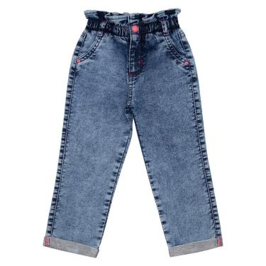 Imagem de Calça Bebê/Infantil Look Jeans Clochard Moletom Jeans - GG - UNICA-Feminino