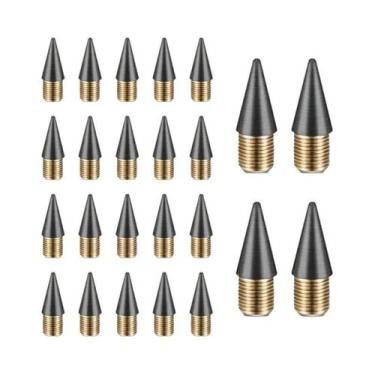 Imagem de Refil De Lápis Sem Tinta Infinite Graphite, 12 Ou 24 Peças, Cabeça Met