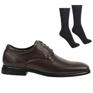 Imagem de Kit Sapato Ferracini Concept Fly Masculino + Par-Masculino