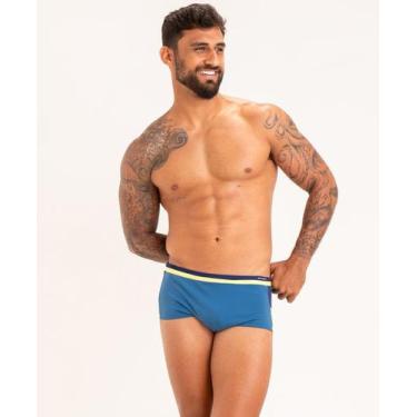 Imagem de Sunga Cós Bicolor com Recortes - APNEIA, Tâmisa, M