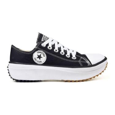 Imagem de Tenis Feminino Black Star Plataforma Hike Casual Original Al, 35 BR, P