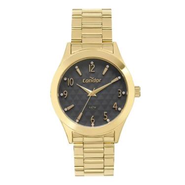 Imagem de Relógio Condor Feminino Dourado Analógico Co2039Kxvsk4P