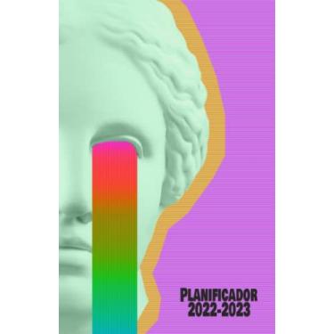 Imagem de Planificador 2022-2023: Agenda anual A5 - español,estatua divertida, 18 meses enero 2022 a junio 2023|diaria y mensual, Organizador Planificador