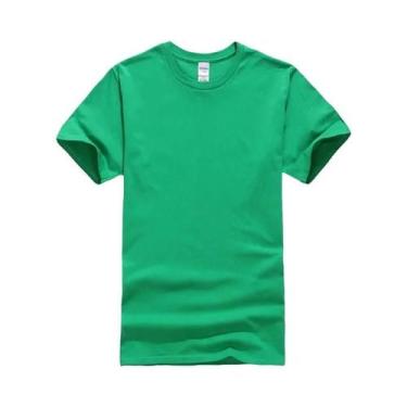 Imagem de Camisetas De Algodão Masculinas Para O Verão, Casual, Corte Solto, Man