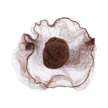 Imagem de Redes De Cabelo Invisíveis De Nylon 20-60 Peças Duráveis Descartáveis 