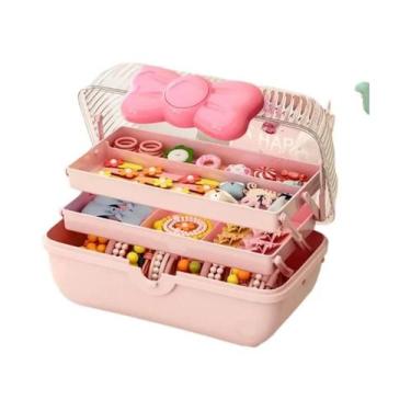 Imagem de Organizador De Acessórios De Cabelo Infantil Com Várias Camadas Para M