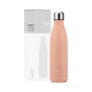 Imagem de Garrafa De Água Isolada De Aço Inoxidável De 500ml, À Prova De Vazamen