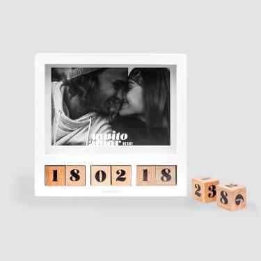 Imagem de Porta Retrato 10x15 Muito Amor Desde