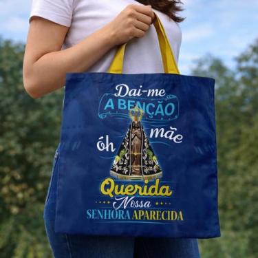 Imagem de Ecobag Sacola de Nossa Senhora Aparecida de Tecido - Zanato