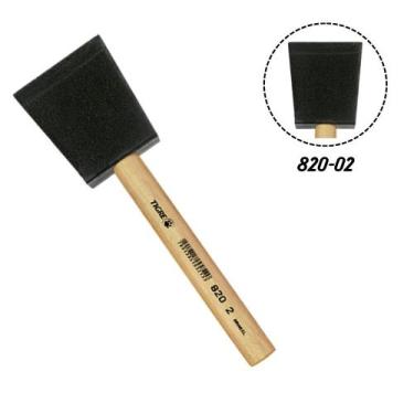 Imagem de Pincel Chato Mousse 820-2 Espuma Tigre