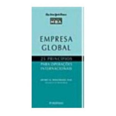 Imagem de Livro Empresa Global - Guia Prático para o Mercado Internacional - Edi