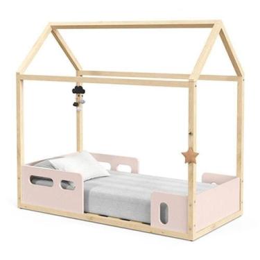 Imagem de Mini Cama Montessoriana Liv Rose Natural - Matic - MATIC MÓVEIS
