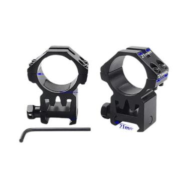 Imagem de Suporte De Anel Para Luneta 25.4/30mm Para Trilho De 21mm, Adaptador P