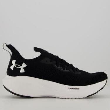Imagem de Tênis Under Armour Charged Slight 3 Preto e Branco-Unissex