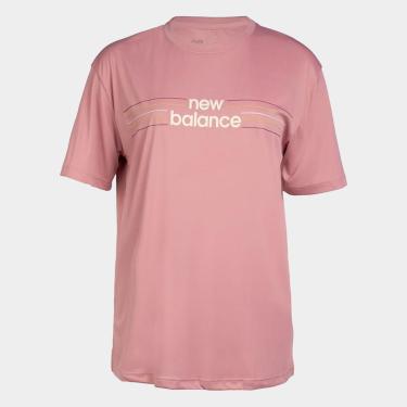 Imagem de Camiseta New Balance Linear Performance Feminina-Feminino