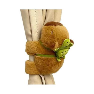 Imagem de Brinquedo De Pelúcia Capivara De 21cm, Boneco De Pelúcia Fofo De Simul