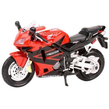 Imagem de Miniatura Moto Honda Cbr 600rr Vermelha Maisto 1/18, Vermelho