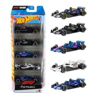 Imagem de Pack 5 Hot Wheels Formula 1 2025 JLN11
